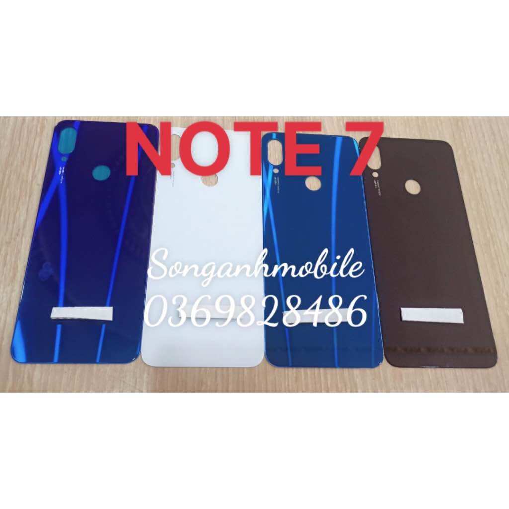Nắp lưng - bo viền kèm khung xương xiaomi redmi note 7