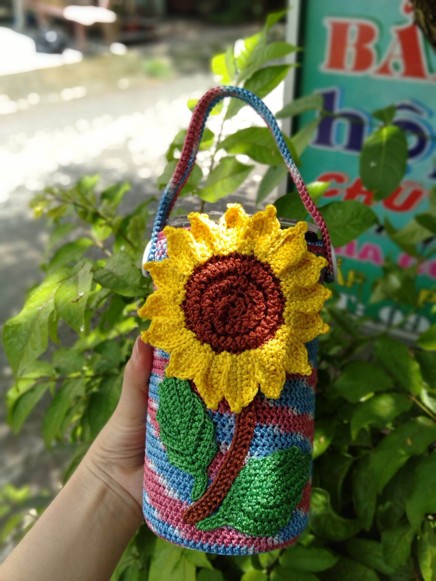 Túi đựng bình size 8cm- cao 16cm ( 600ml)