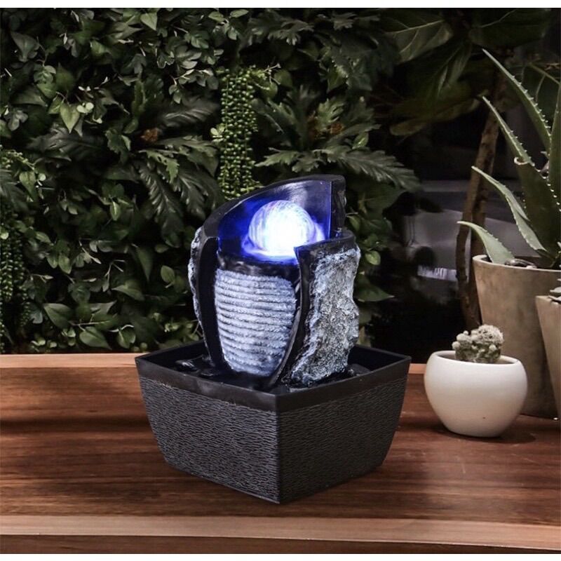 Thác nước phong thuỷ mini để bàn làm việc