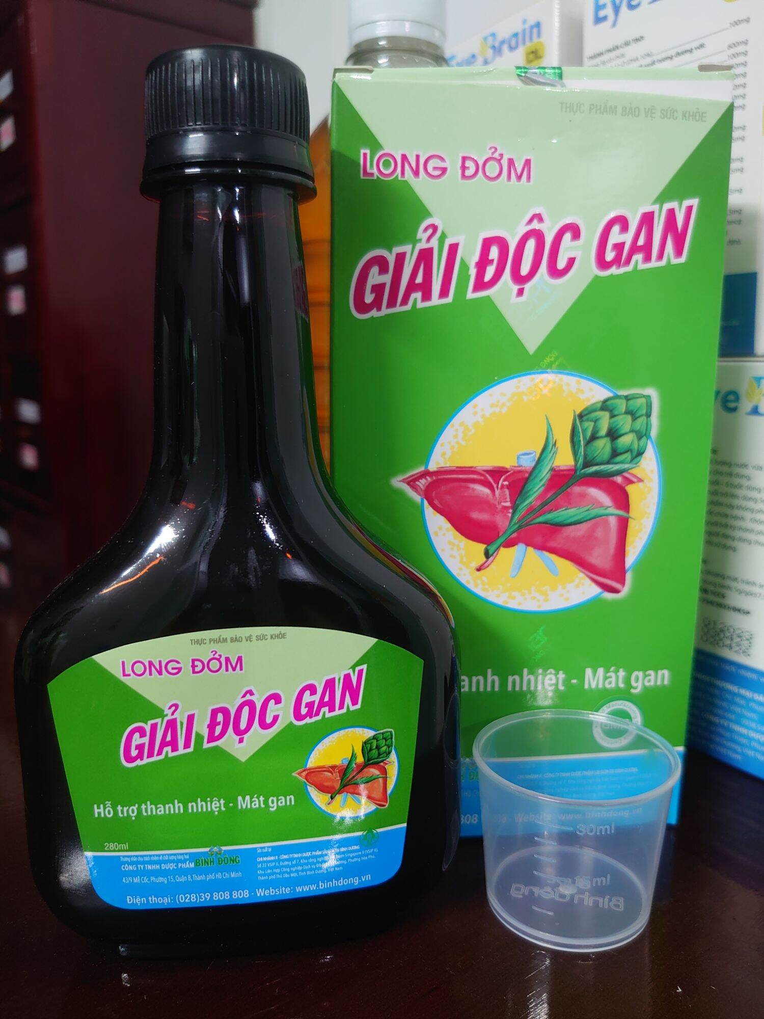 long đởm giải độc gan