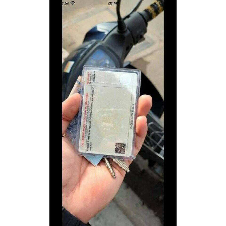 [HCM]Set 5 bọc đựng CCCD trong suốt dày dặn tiện lợi