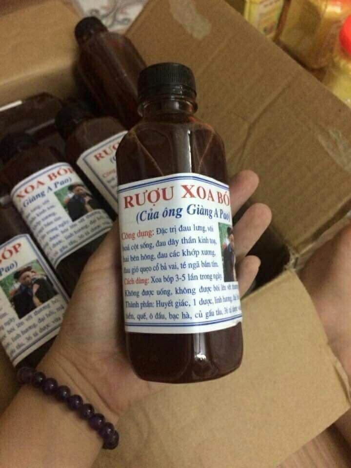 ruou xoa bop xương khớp