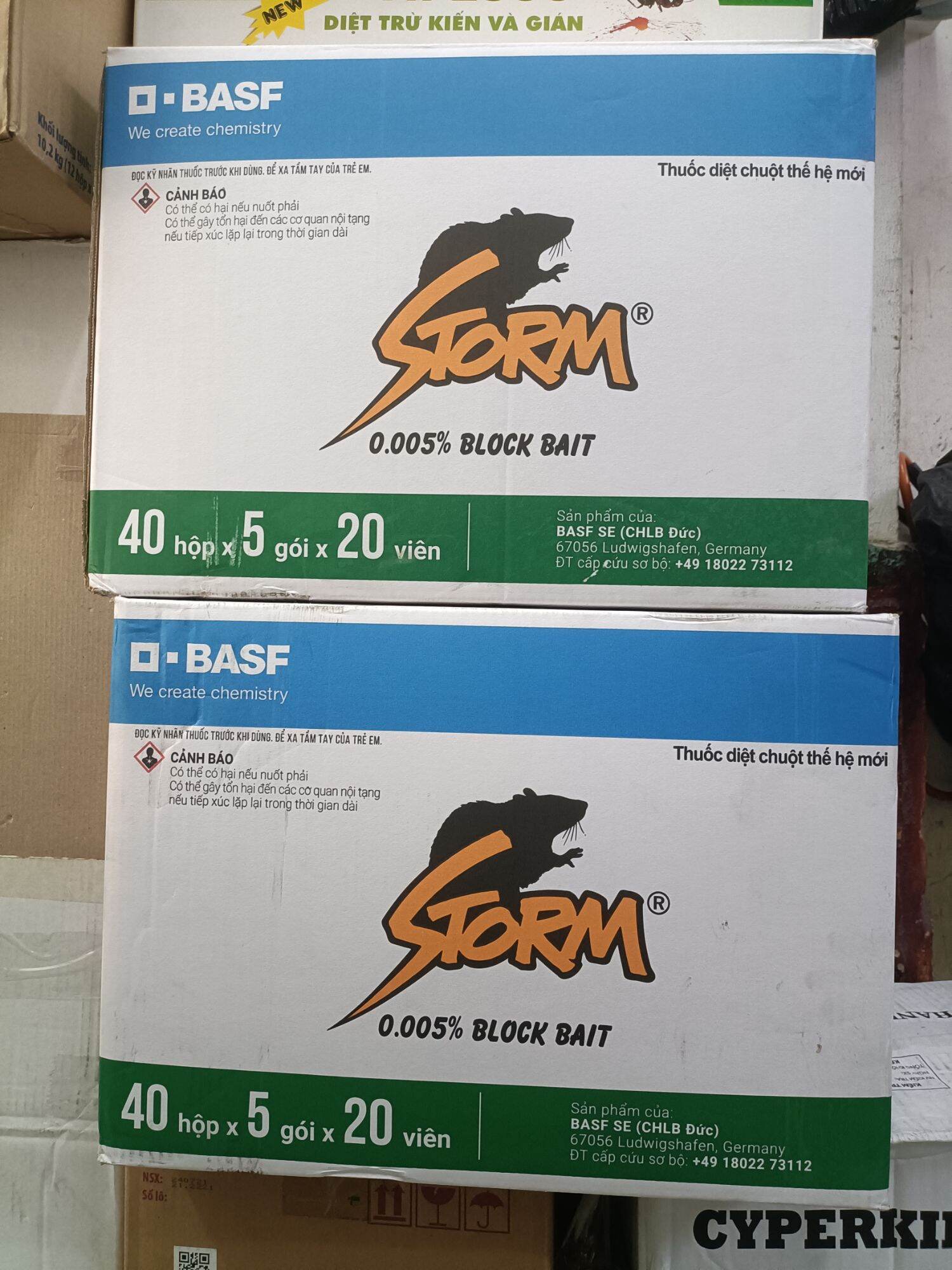 THUỐC DIỆT CHUỘT STORM 1kg ( BASF ĐỨC ) - Siêu Tiết Kiệm