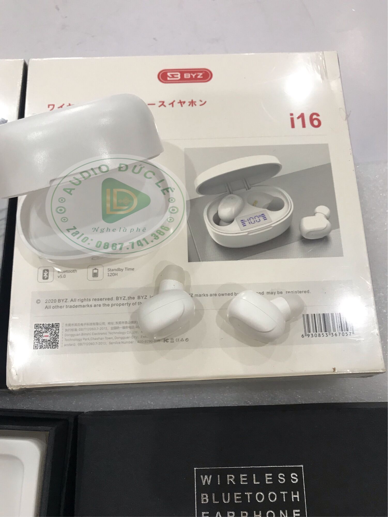 TAI NGHE BLUETOOTH BYZ i16 - Hàng cao cấp
