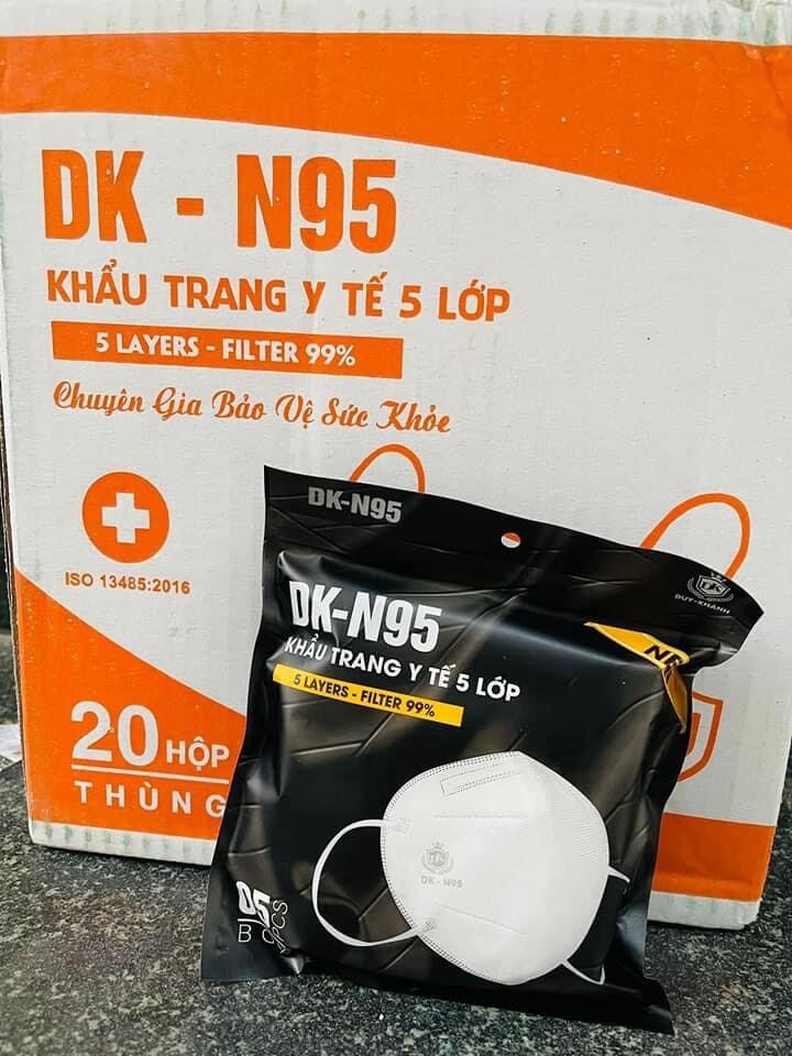 Thùng 200 cái khẩu trang n95 duy khánh 5 lớp