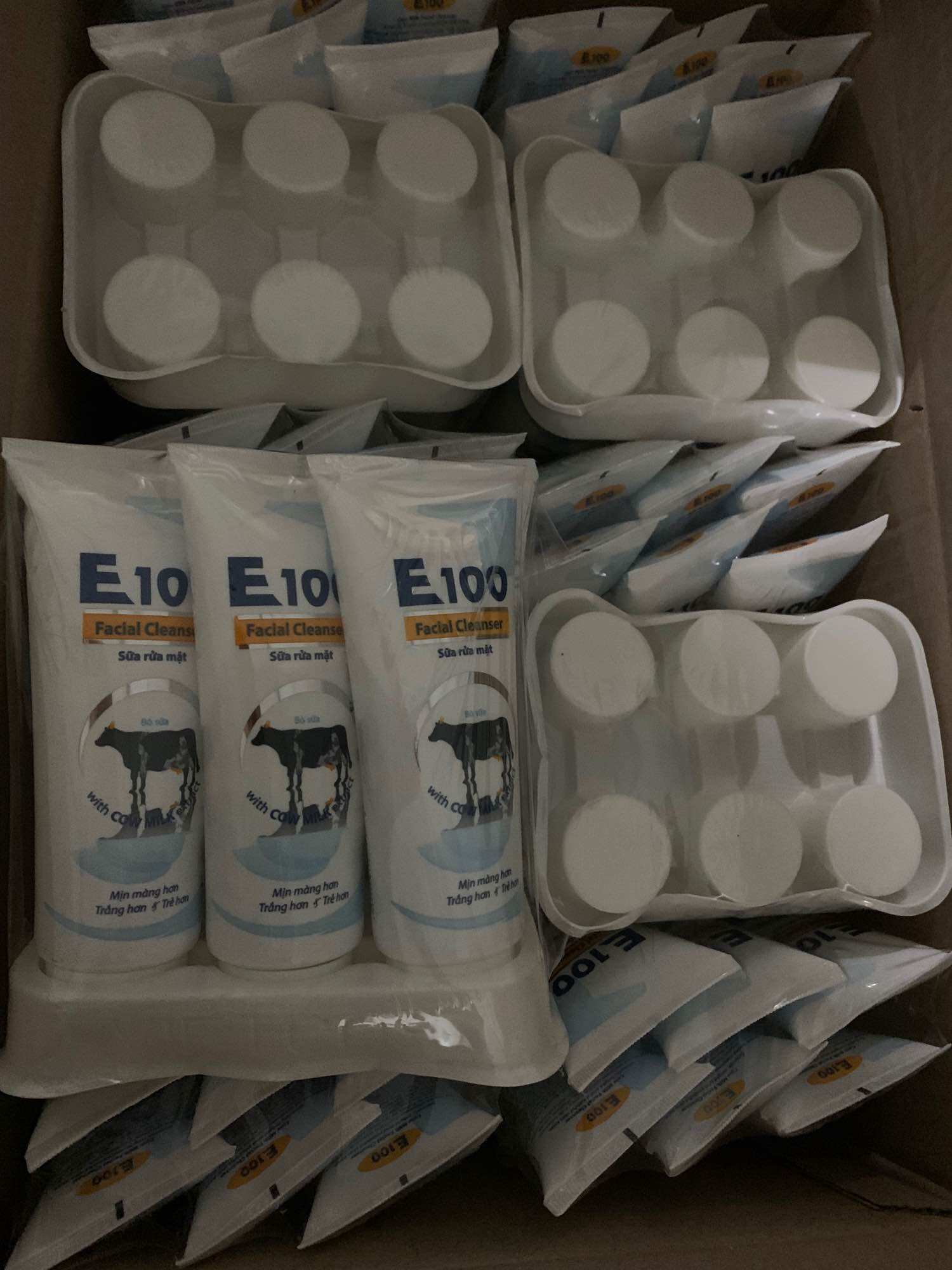 Sữa rửa mặt E100 bò 80g