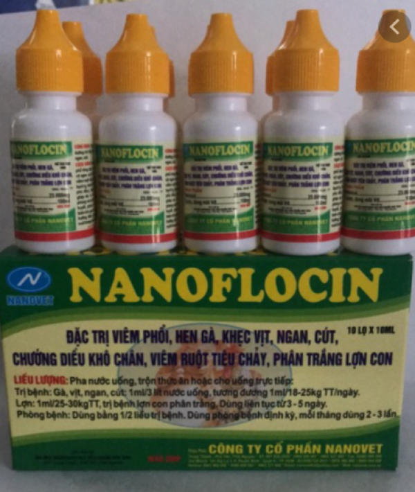Đặc trị khò khè, khẹt vịt, tiêu chảy viêm khớp, combo 5lọ 5ml