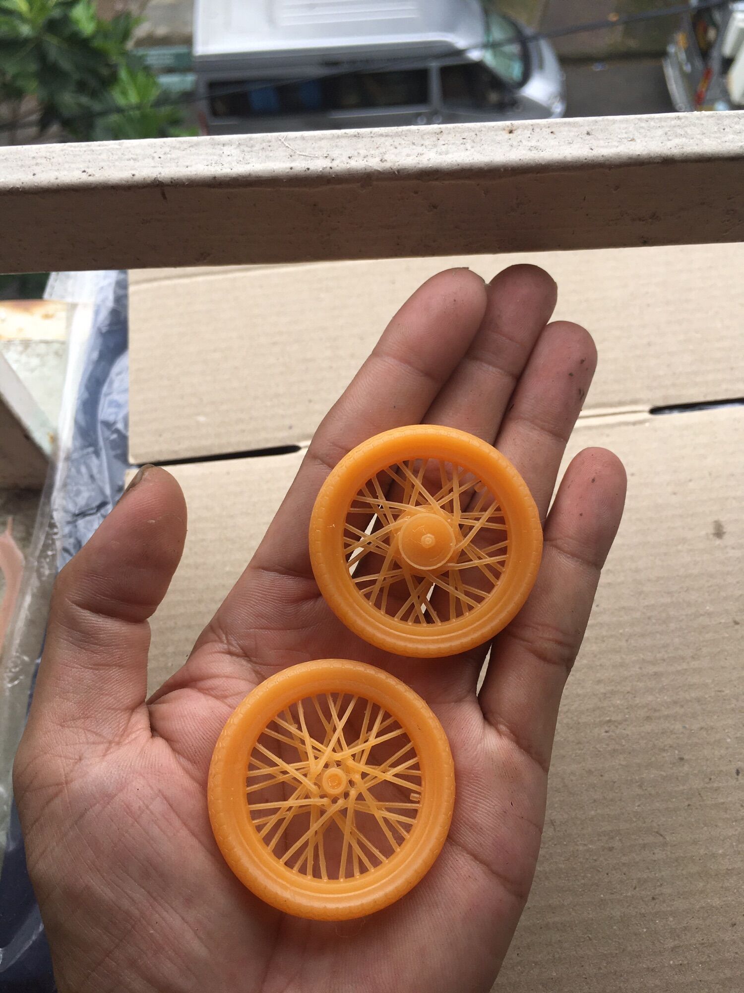 Cặp bánh căm thắng dĩa tỉ lệ 1:12