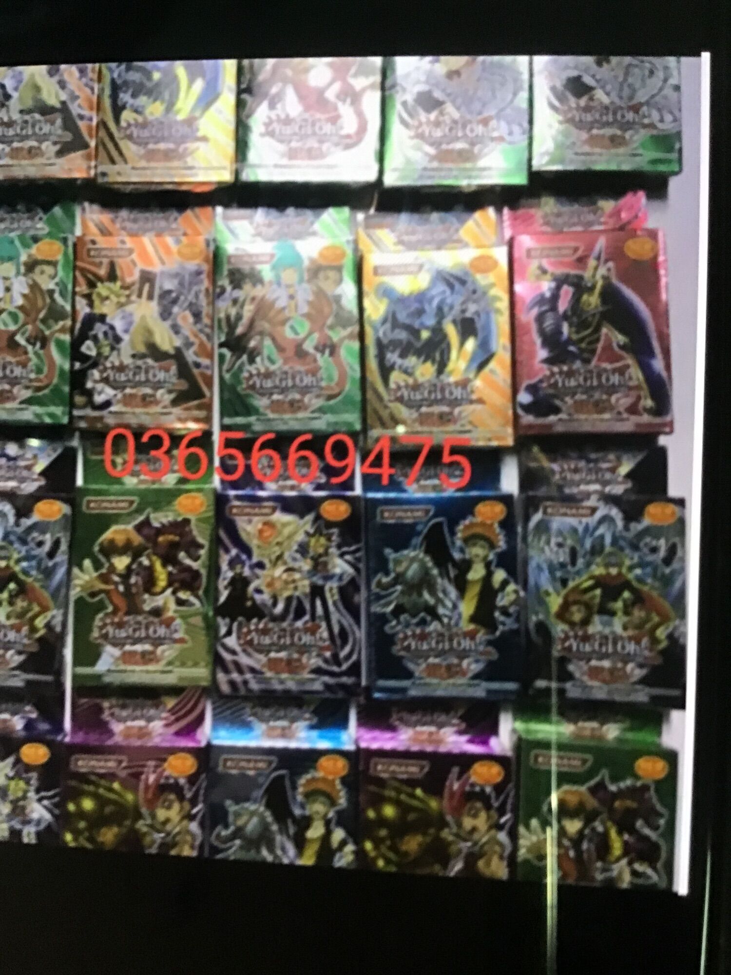 Combo 20 hộp hình YoGiOh (mỗi hộp 20lá)