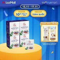 Combo 4 hộp trà thảo dược TH true HERBAL Nhân Trần – Cúc Hoa (80 gói)