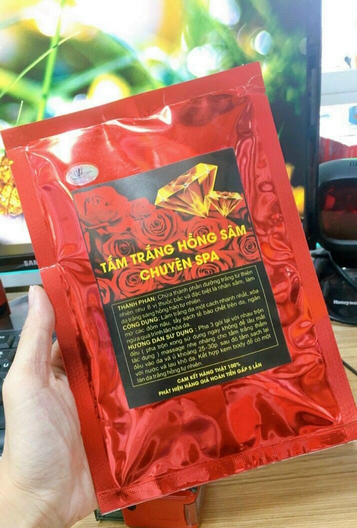 Combo 10 gói tắm trắng hồng sâm
