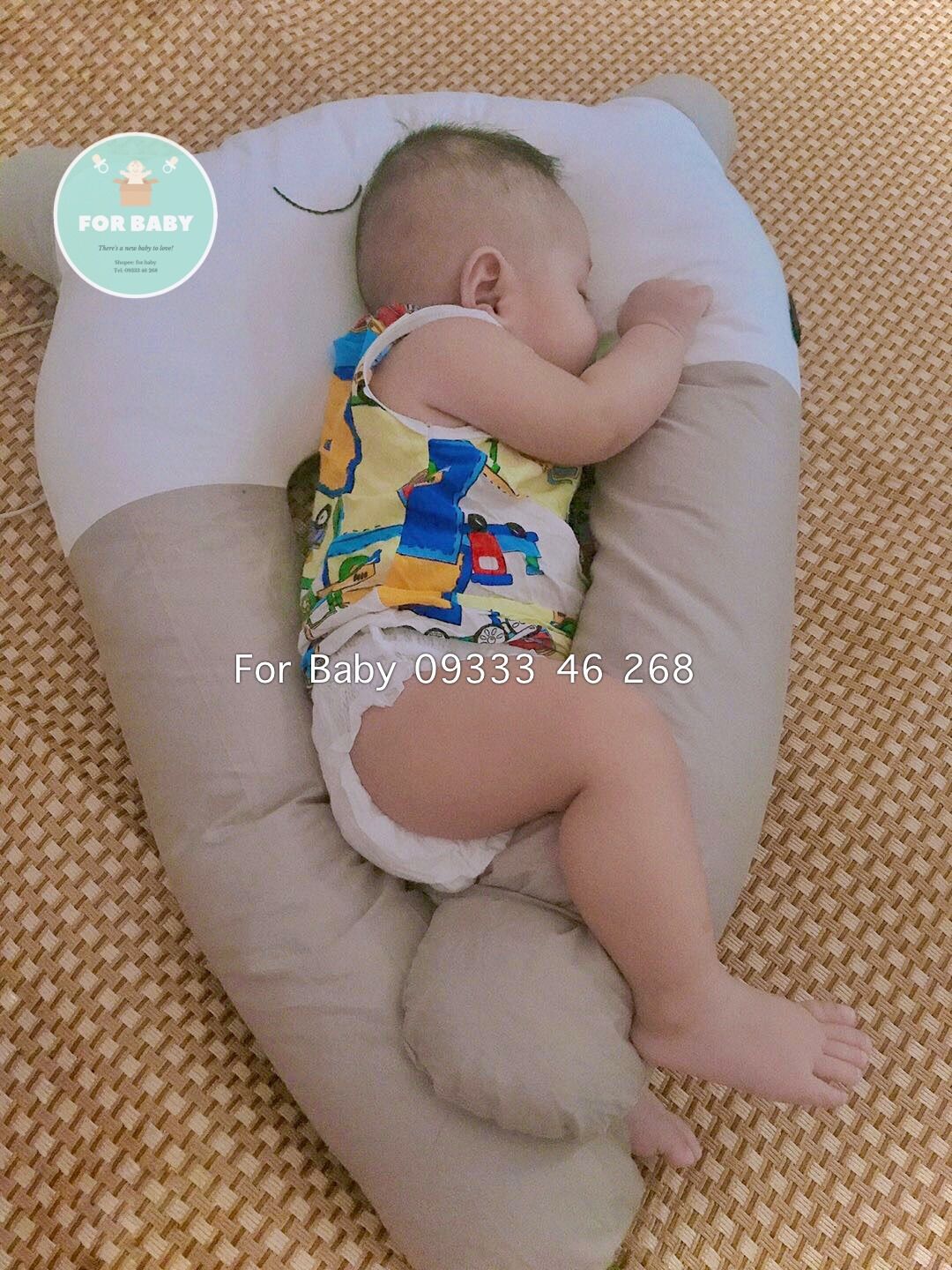 (FEEDBACK) Gối ôm chữ U đa năng cho bé (hàng cao cấp)