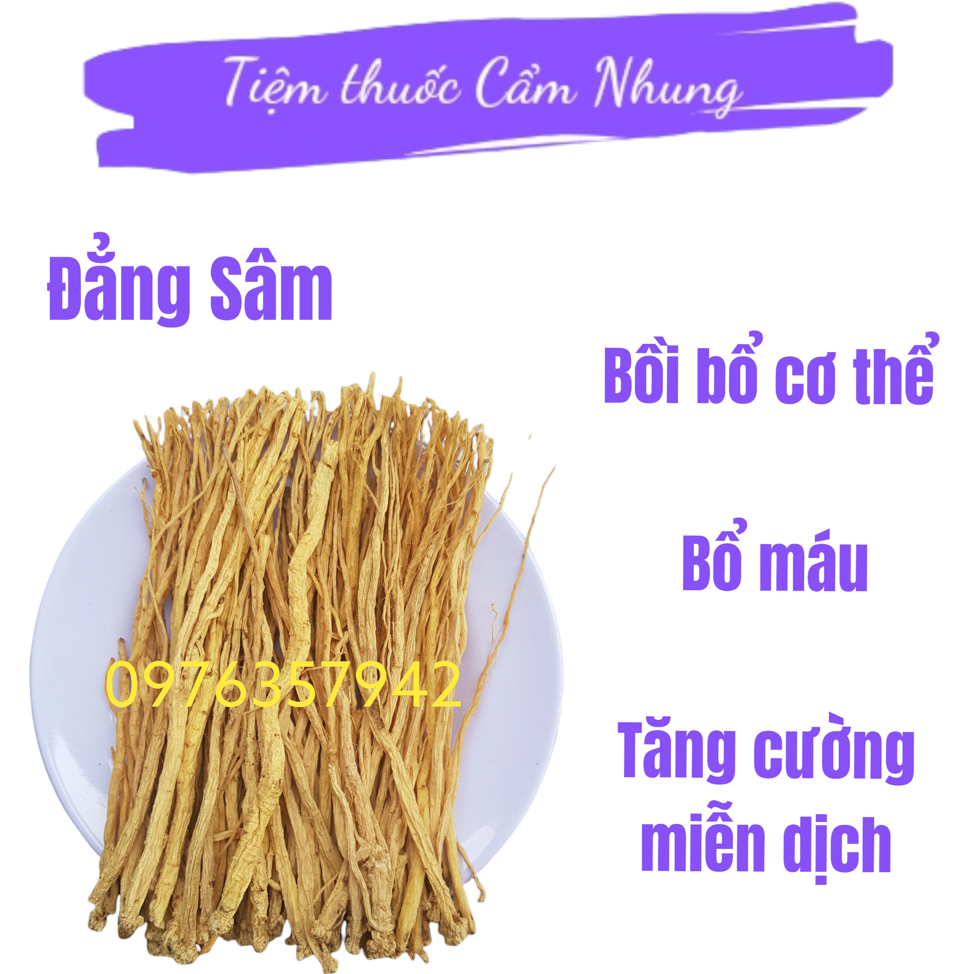 100gr đẳng sâm ngâm rịu bồi bổ cơ thể