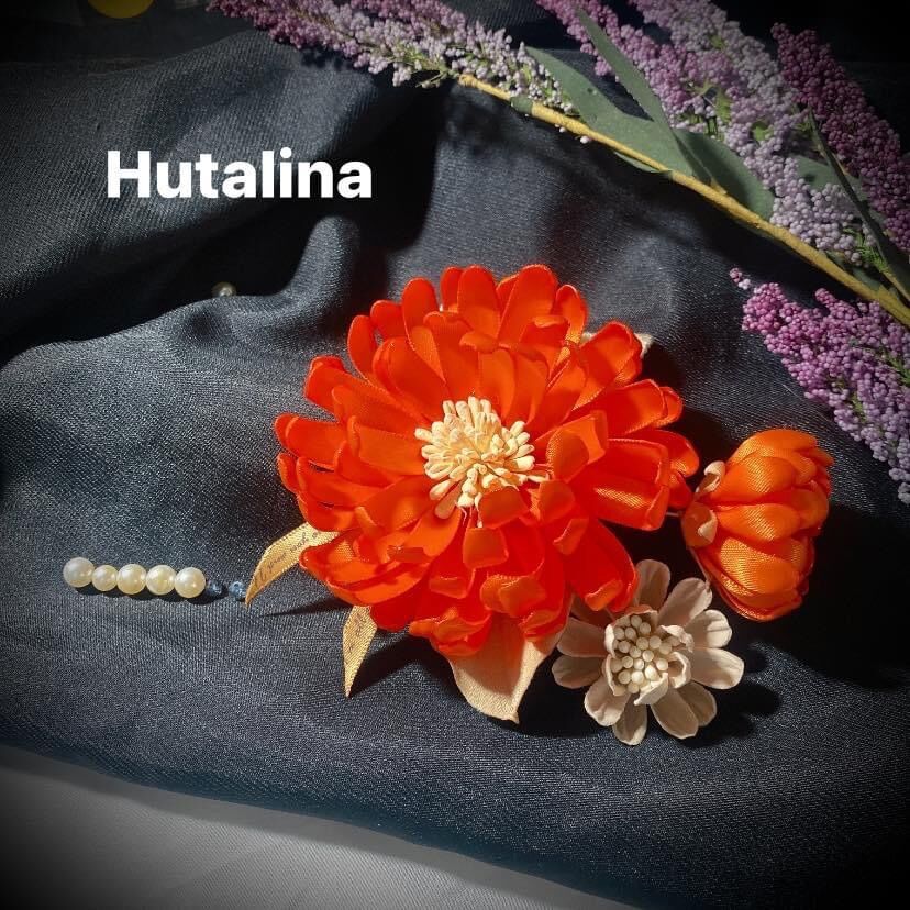 Hoa cài áo handmade hoa cúc cv51 - hutalina