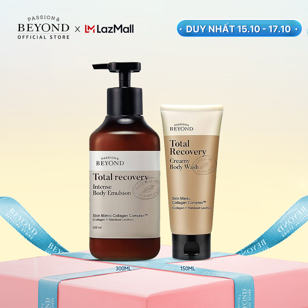 Bộ sữa dưỡng ẩm Beyond Total Recovery Body Emulsion Set 450ml