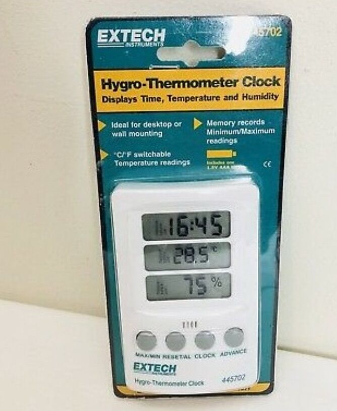 Đồng gauge temperature, humidity (thermo-hygrometer) extech-445702