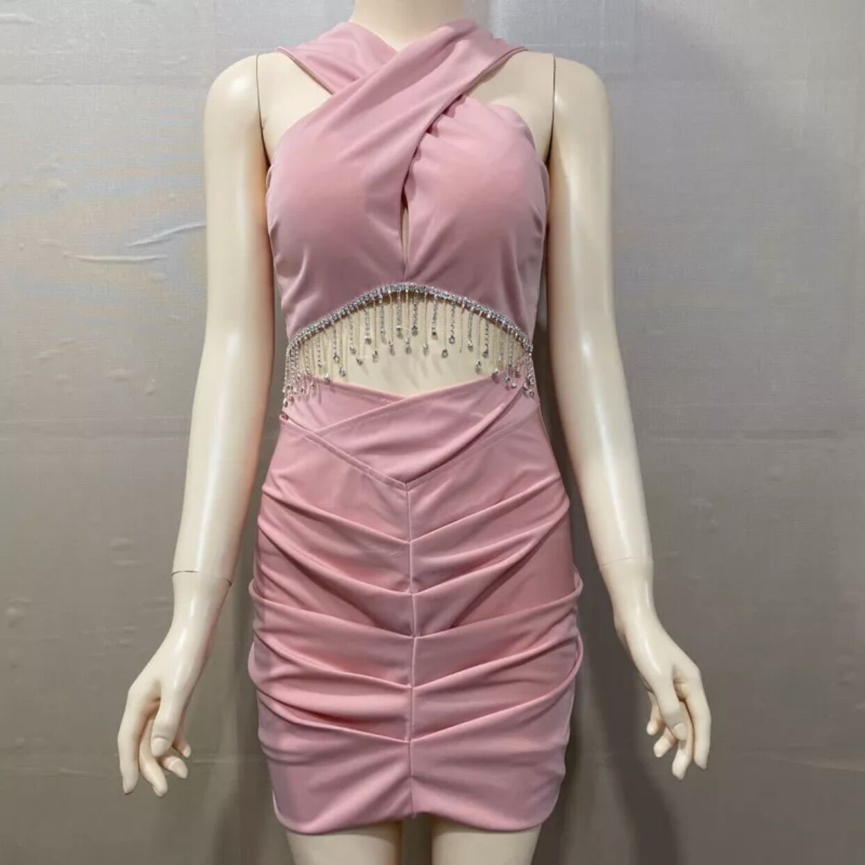 [ Mã D457 ] Đầm body đính đá
