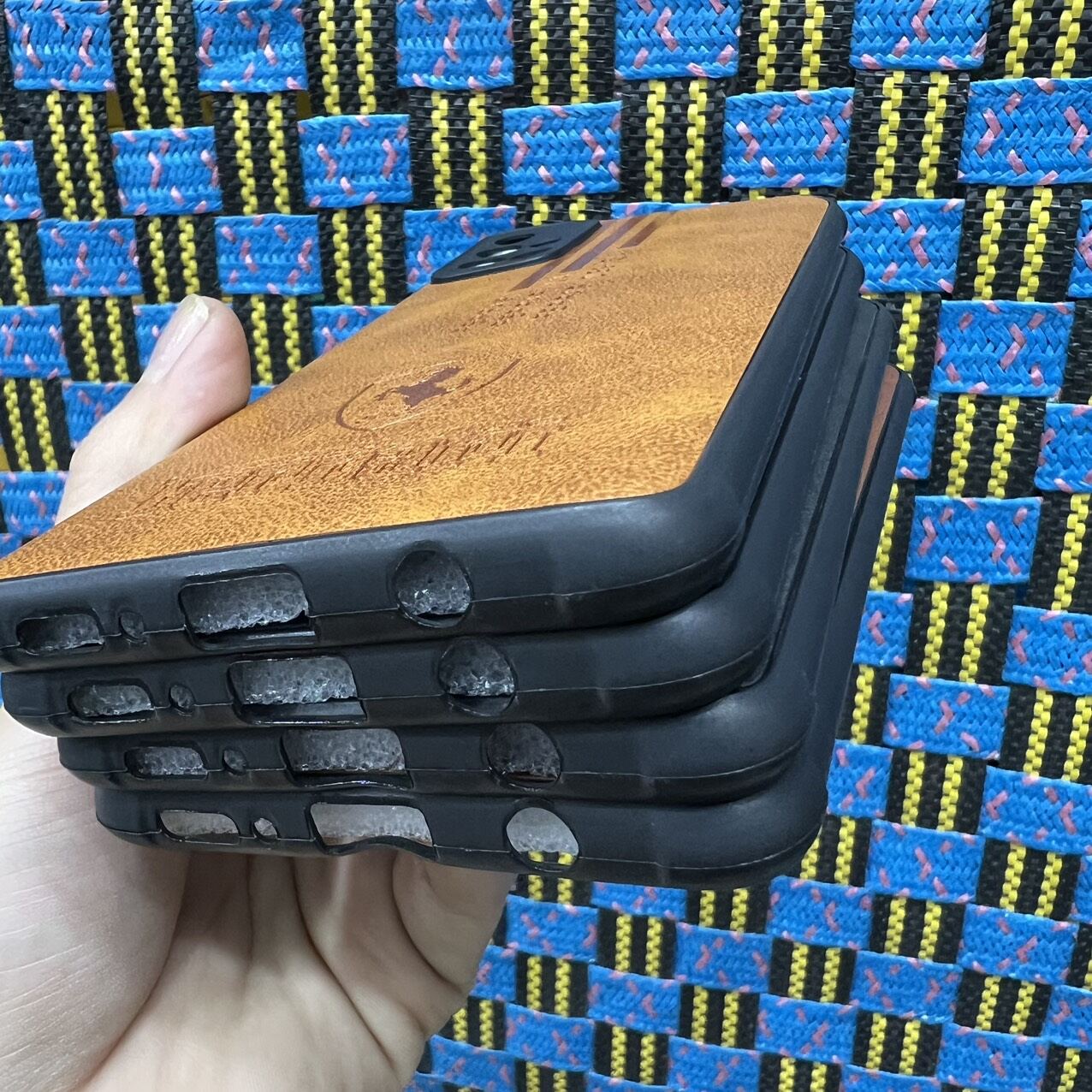 Case ốp lưng Samsung A71 dẻo kiểu da mềm mịn ôm máy