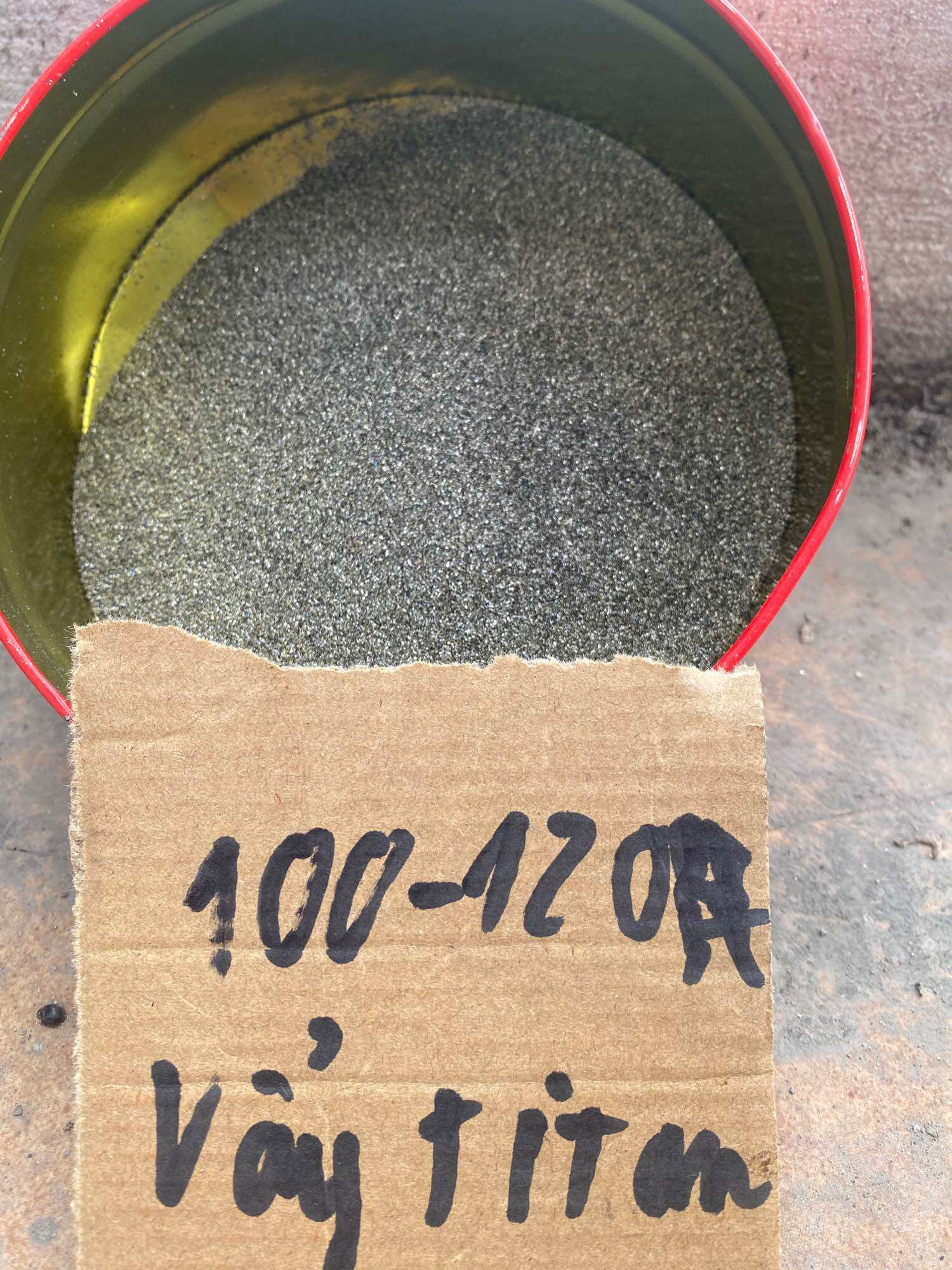 Titanium 100-120 mesh 100g