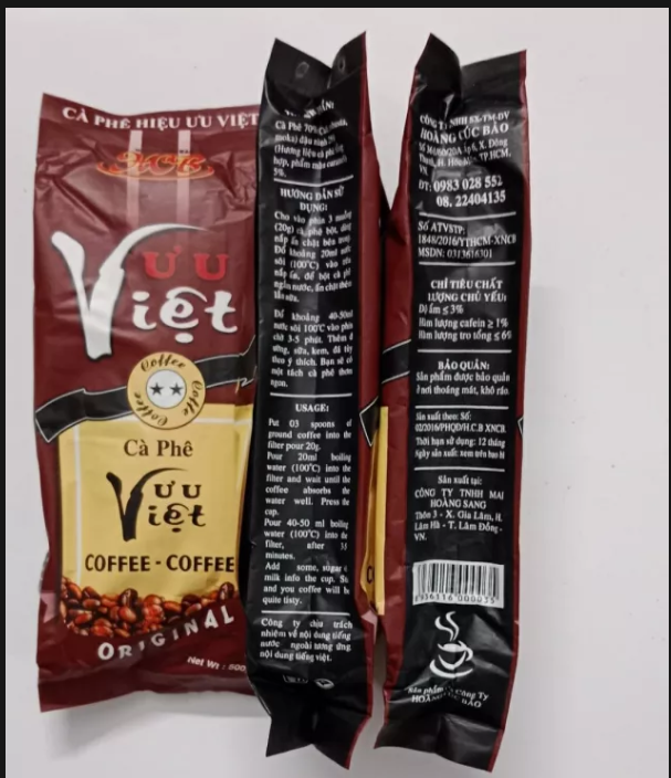 Combo 2gói Cà phê Ưu việt nâu (1kg)