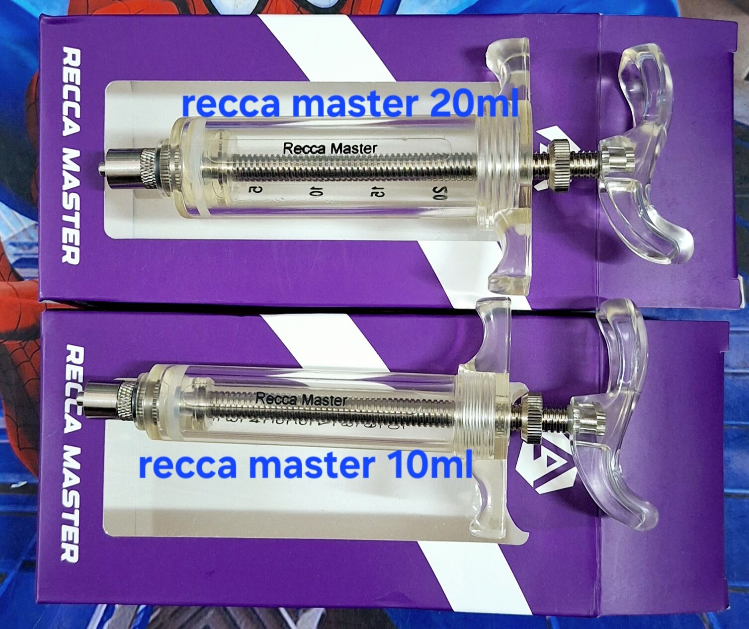 Xilanh recca master 10ml, 20ml tiêm chích động vật hàng cao cấp