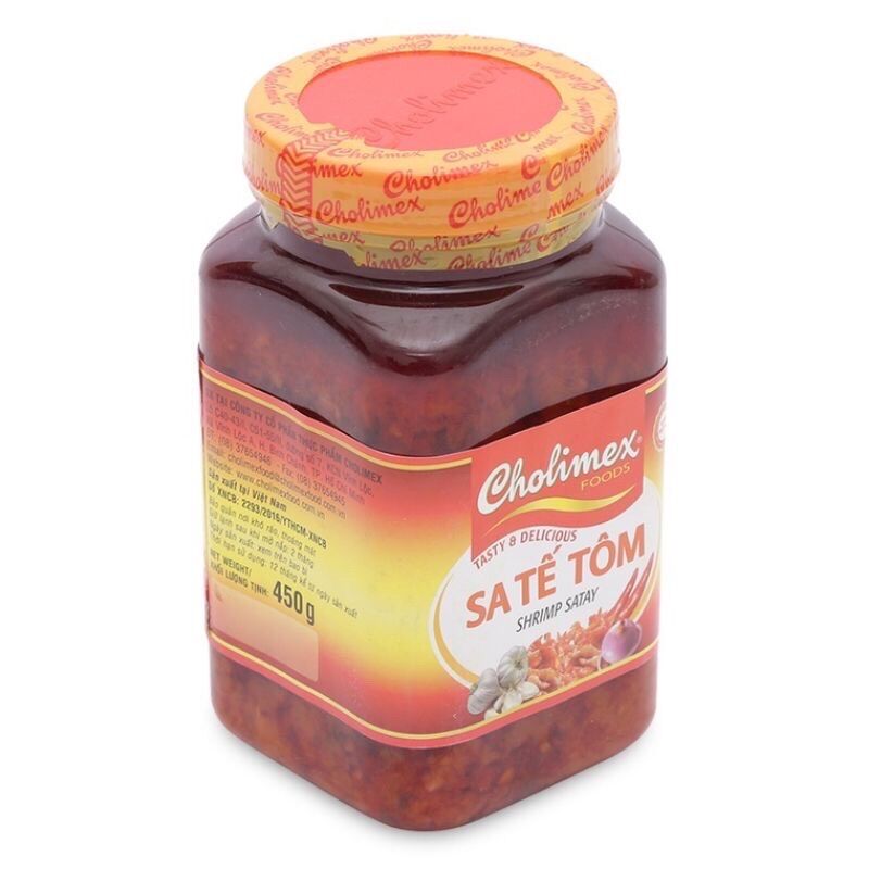 Sa tế tôm Cholimex hũ 450g