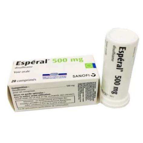 Cái rượu esperal 500mg - che tên