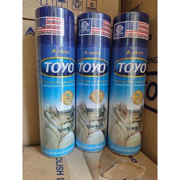 Bình Xịt Bóng Da Nội Thất , Đồ Gỗ Ô Tô Toyo
