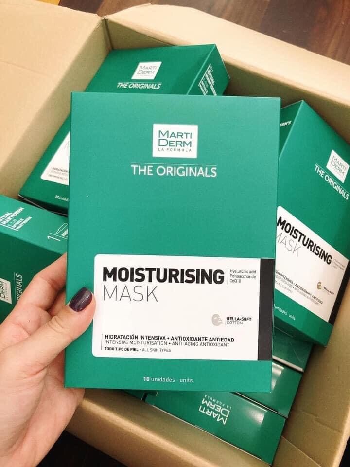Hà.Nội [ Xách Tay Auth] Mặt nạ Martiderm Moisturering cấm ẩm cấp nước cho da