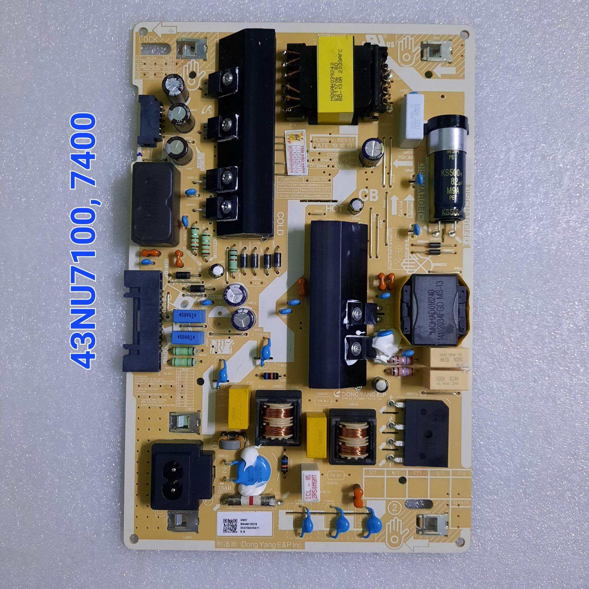 Bo nguồn tivi 43NU7100, 43N5500, 43NU7400, 43RU...