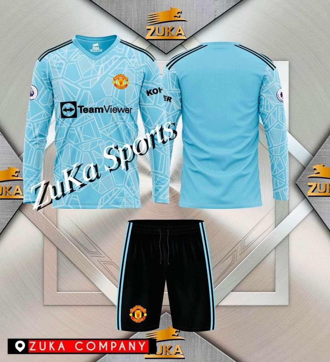Bộ quần áo bóng đá dài tay clb mu manchester united 2022-2023-áo đá banh clb