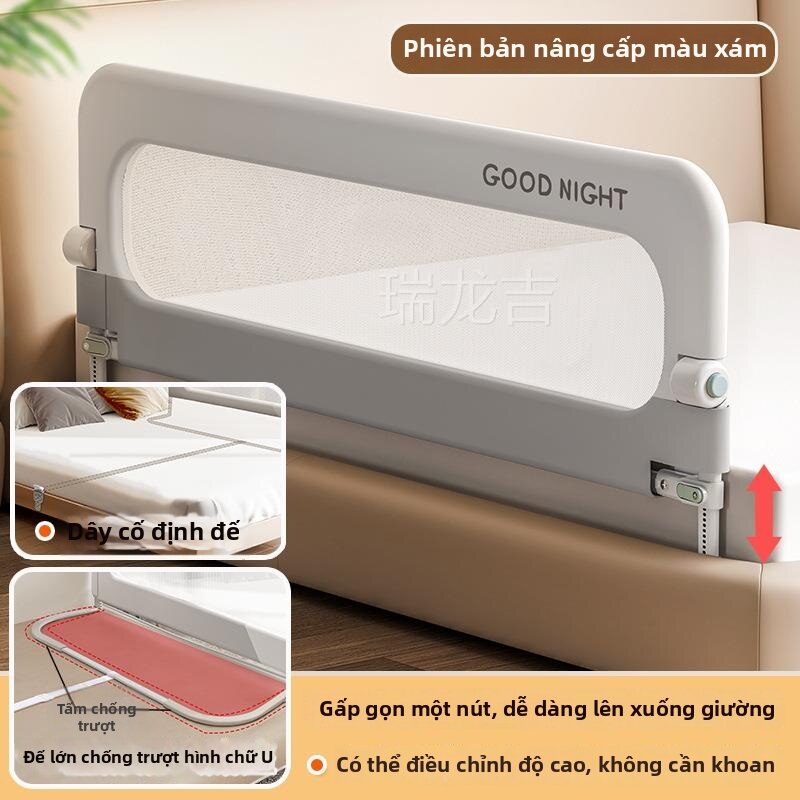 RUILONGJI | Hàng Rào Ngăn Ngừa Bé Rơi Bên Cạnh Giường