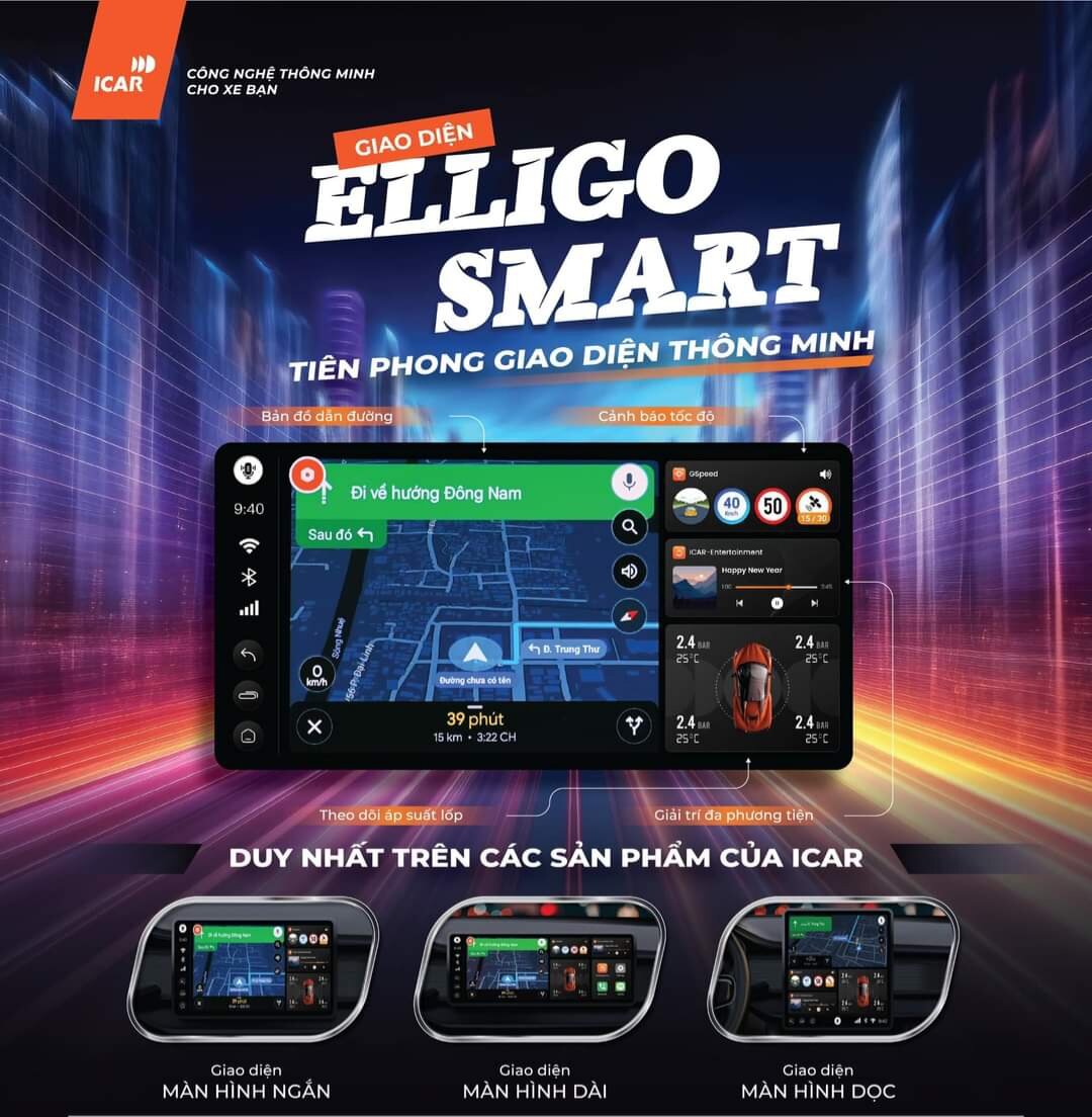 Android Box Elliview D5,D5P Phiên Bản Dành Riêng Cho Xe Điện Vinfast(Vfe34,Vf8,Vf9)