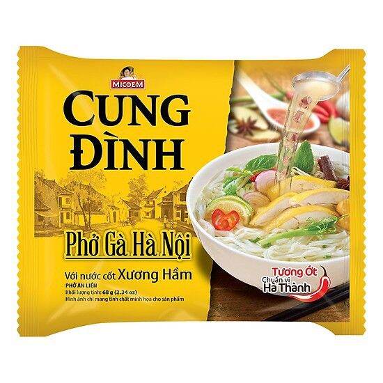 20 gói phở bò, phở gà Cung Đình