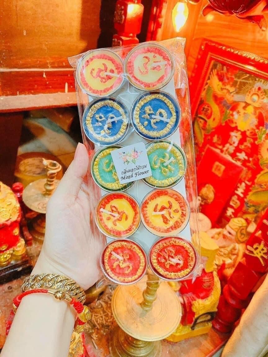 Set nến kích lộc cầu tài thái lan