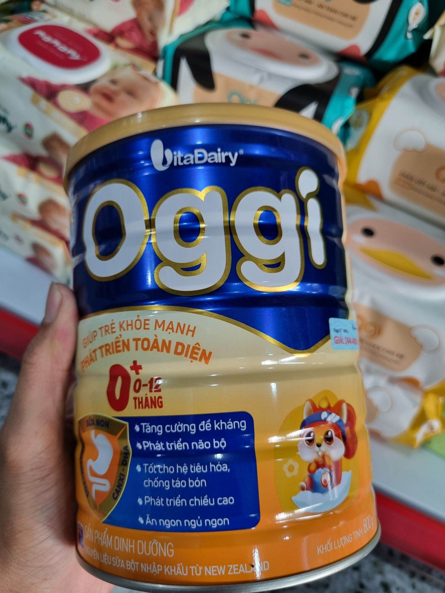 Sữa Oggi 0+ 800g (dành cho trẻ từ 0-12 tháng tuổi)