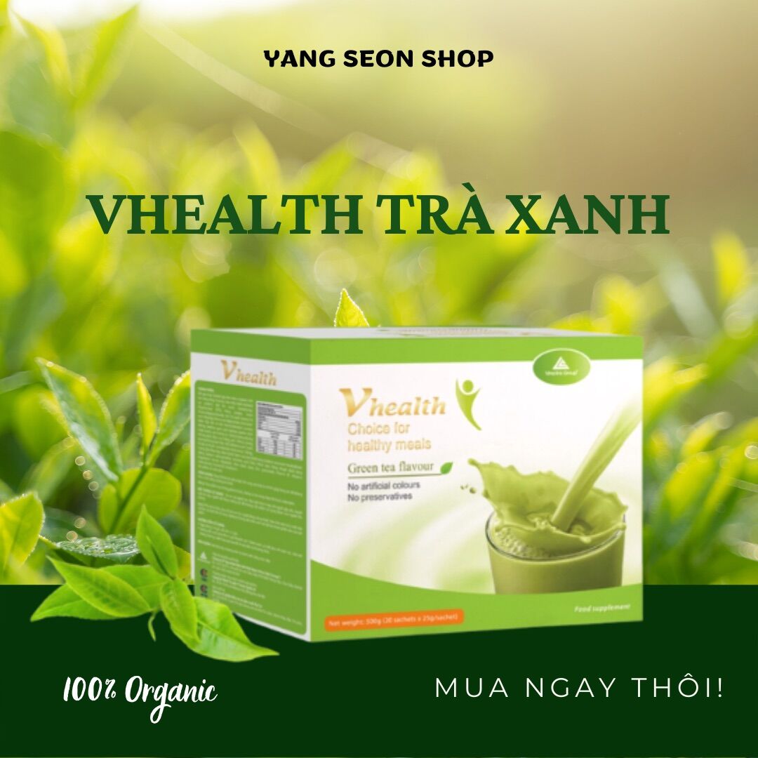 [HCM] Sữa dinh dưỡng VHealth vị Matcha