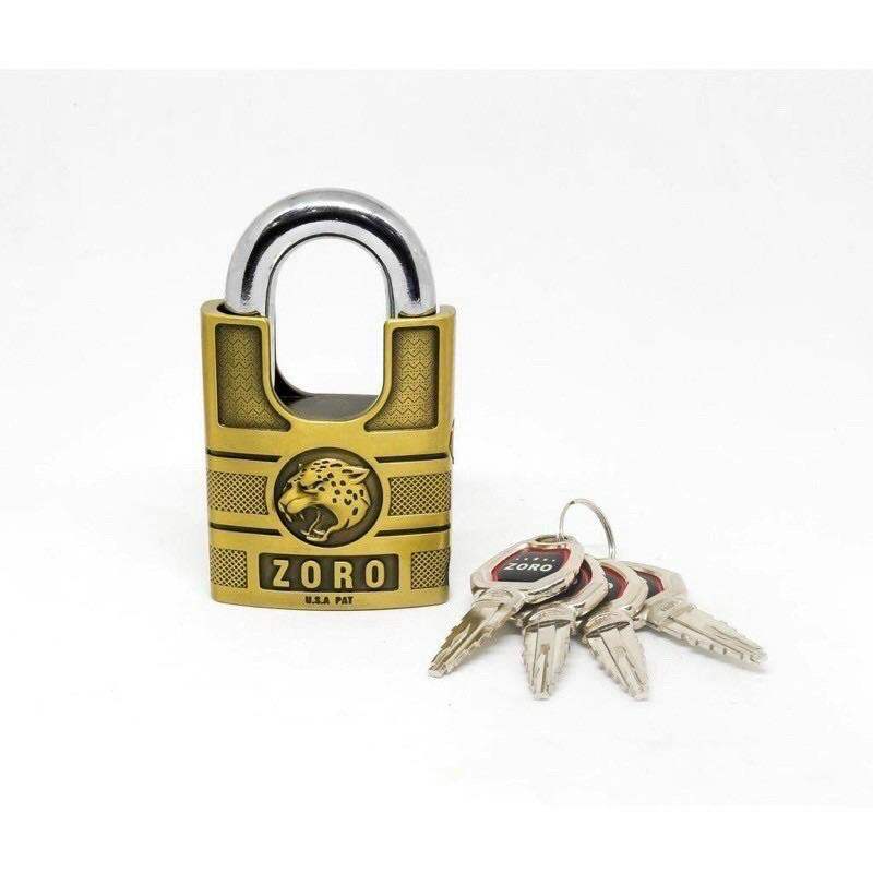 Ổ khoá cửa ZORO chống cắt 4 chìa 6 phân cao cấp