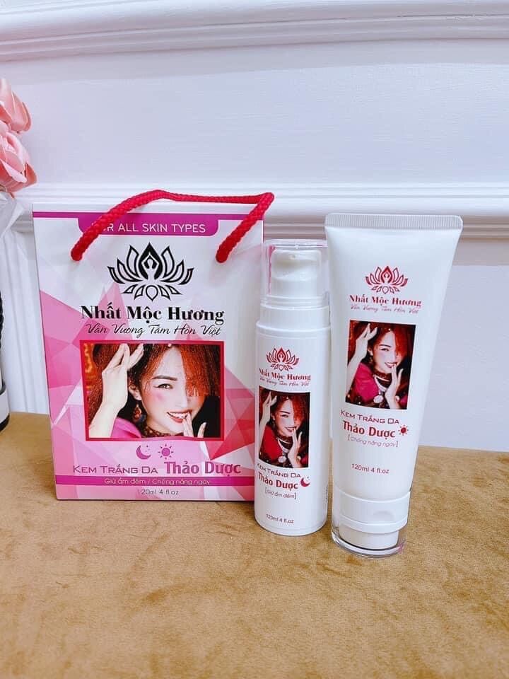 Kem trắng da thảo dược body nhất mộc hương