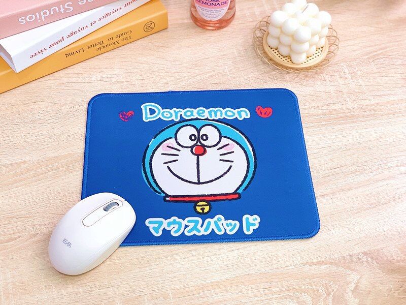 Lót chuột - bàn di chuột Hello Kitty - Doremon Doraemon