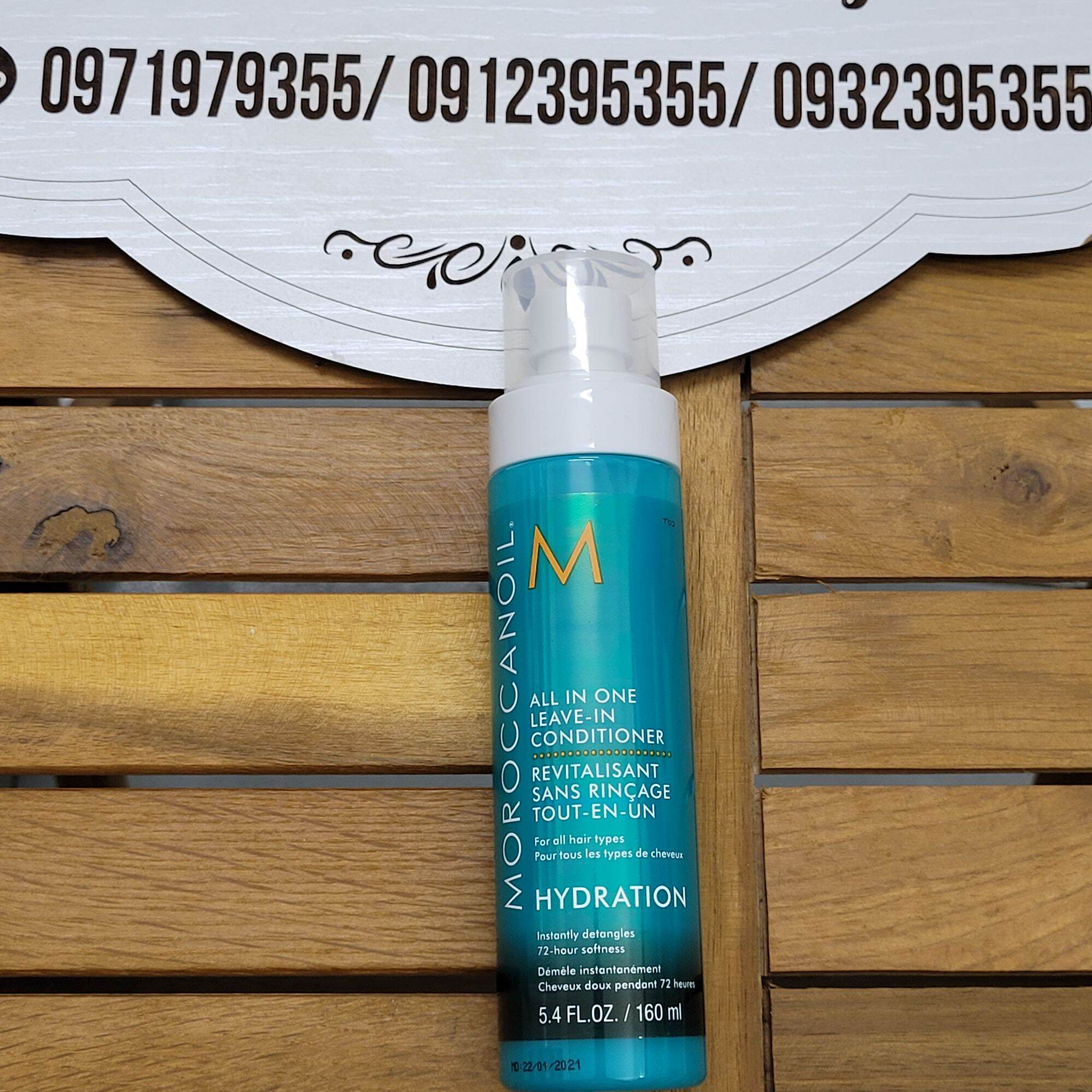 Kem xả khô đa năng moroccanoil 𝗔𝗹𝗹 𝗶𝗻 𝗢𝗻𝗲 𝗟𝗲𝗮𝘃𝗲-𝗶𝗻 𝗖𝗼𝗻𝗱𝗶𝘁𝗶𝗼𝗻𝗲𝗿 150ml