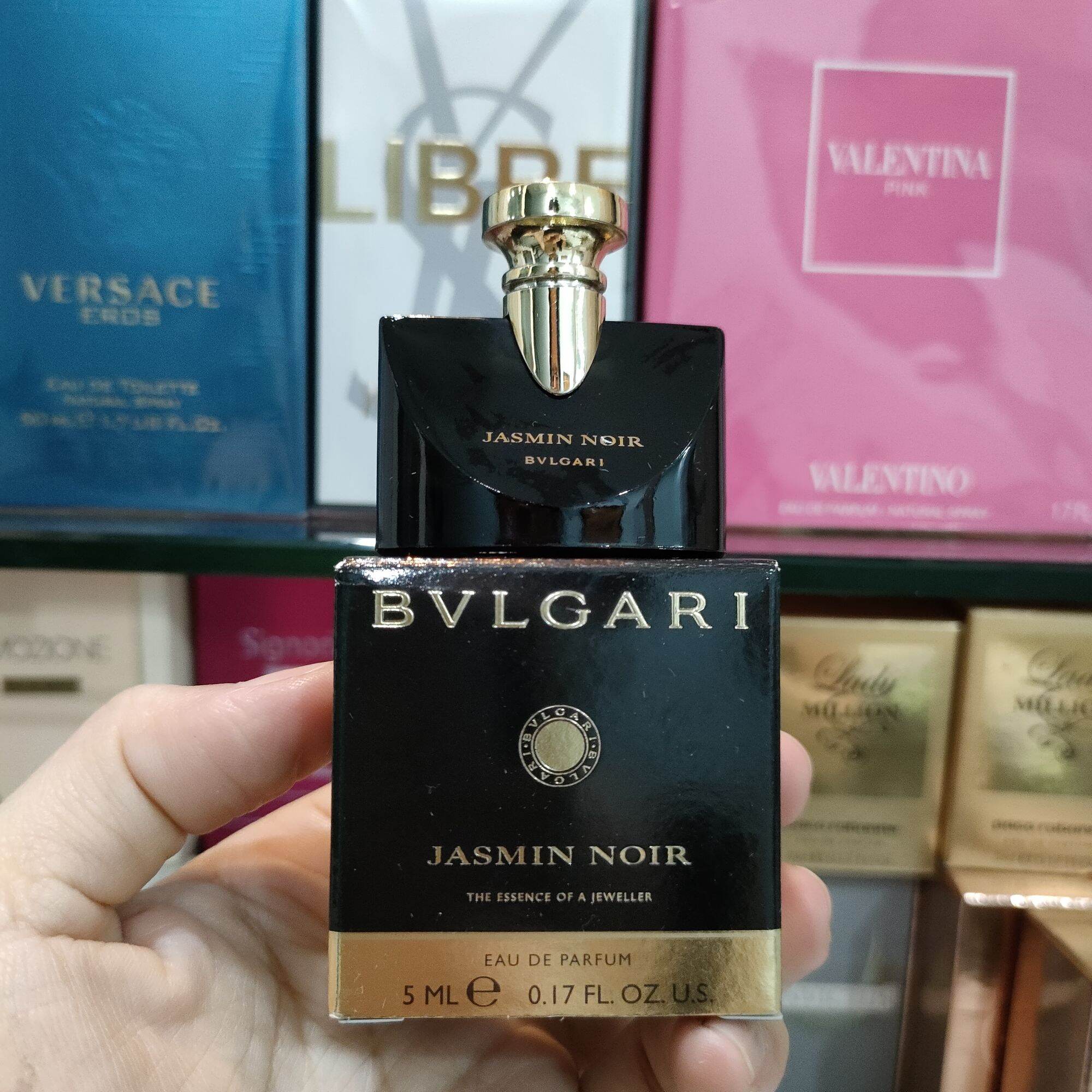 Nước hoa mini nữ Bvlgari Jasmin Noir The Essence Of A Jeweller 5ml edp - Italy