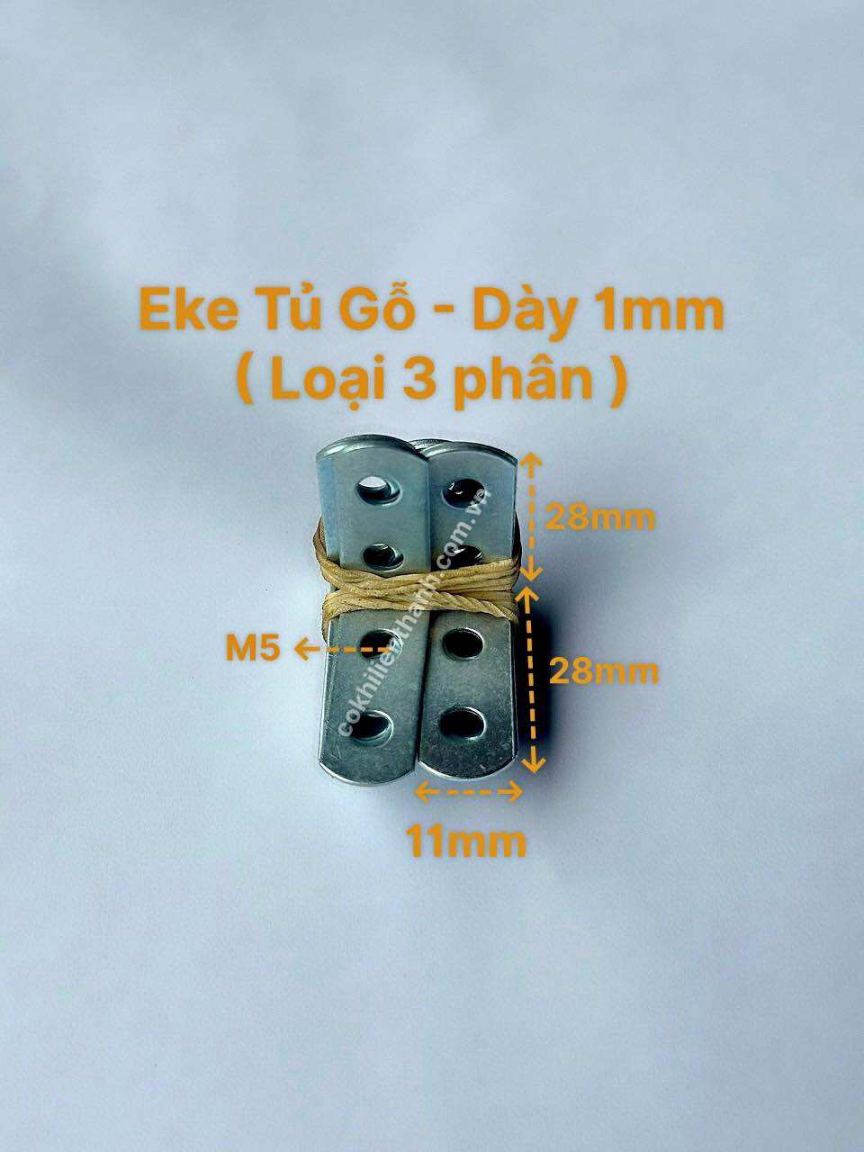 Ke góc vuông L - ke góc tủ L ( combo 100 cái )