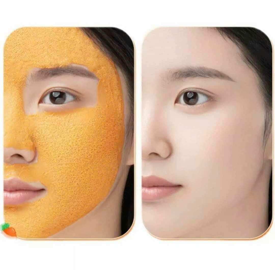 Mặt nạ cà rốt thiên nhiên sủi bọt
