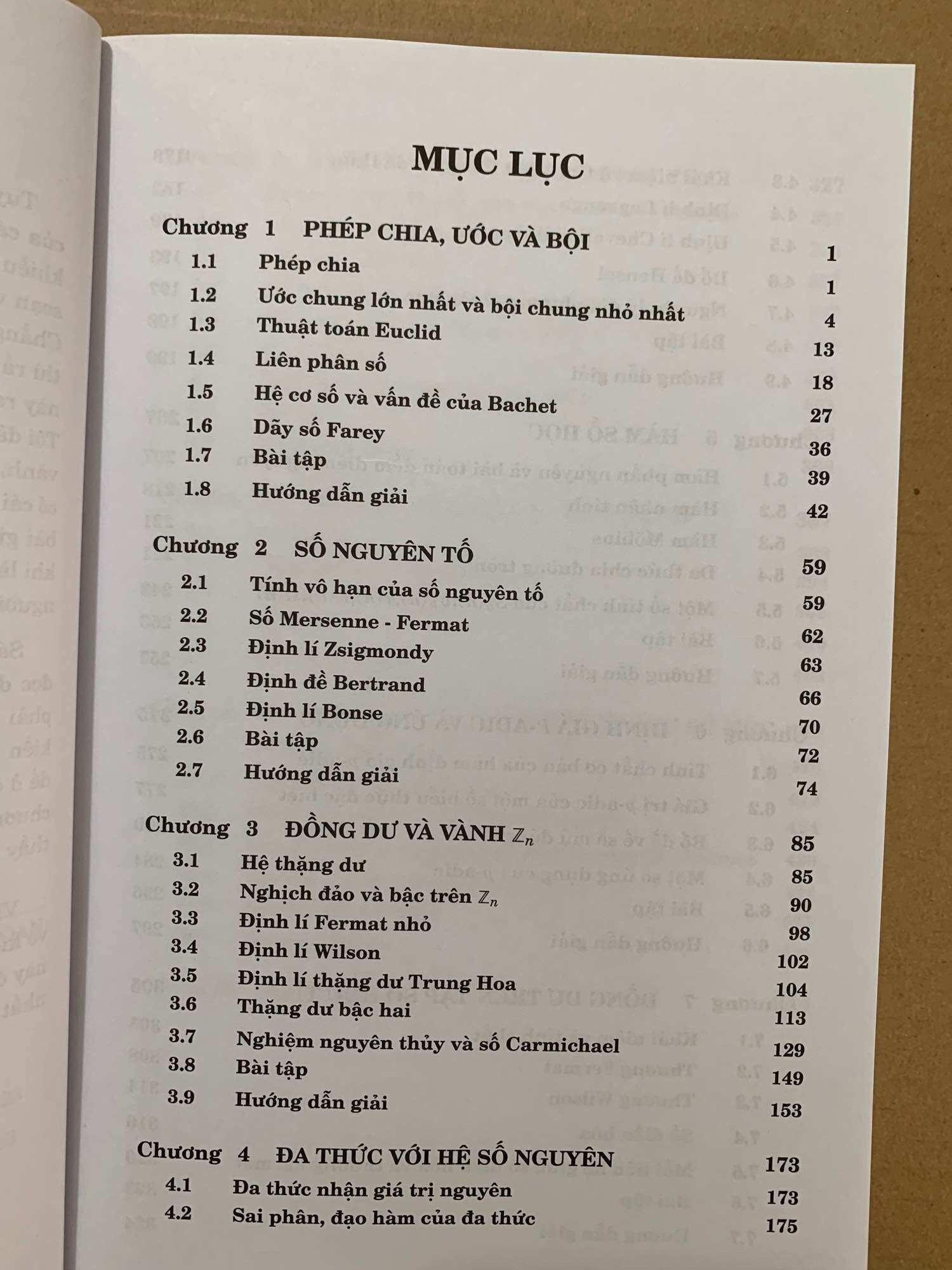 Bài giảng số học( dành cho hs, giáo viên chuyên toán)