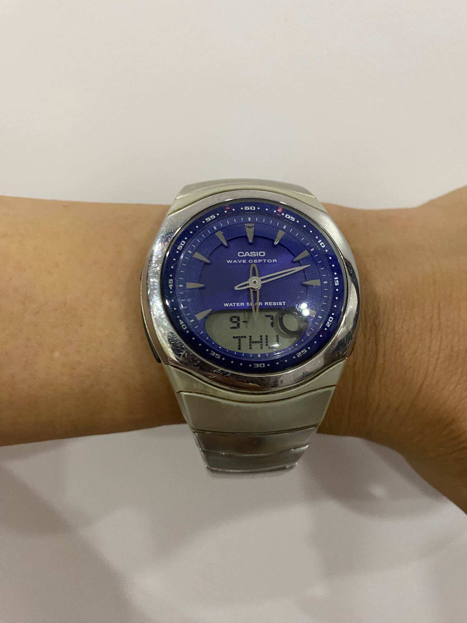 Đồng hồ nam CASIO WAVE CEPTOR