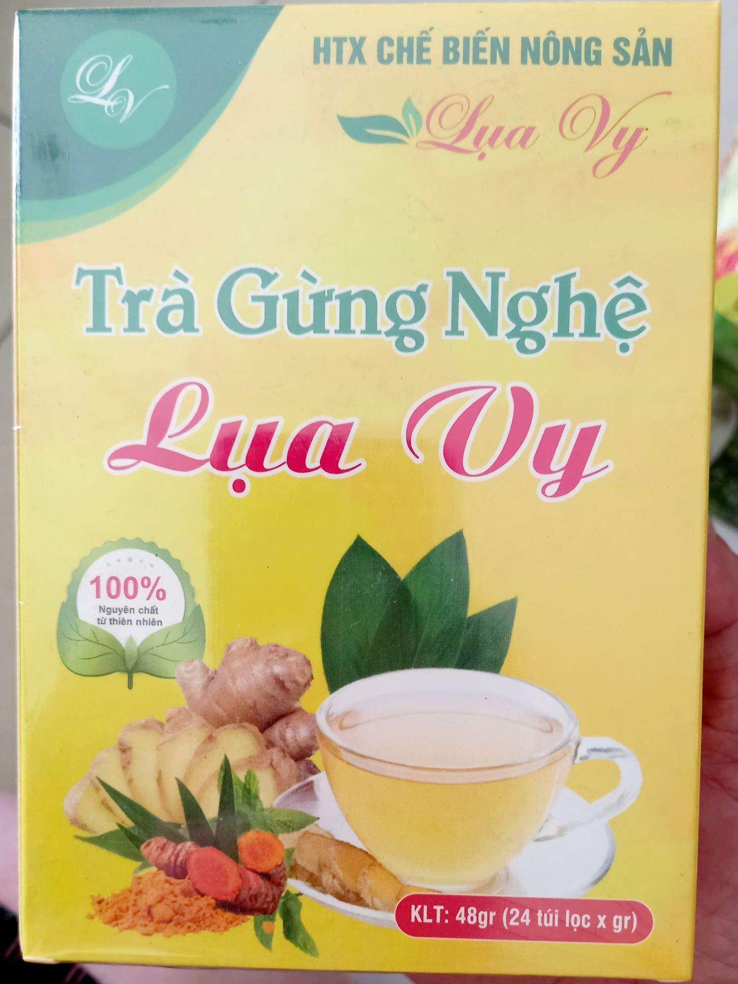 Trà gừng Nghệ Lụa Vy