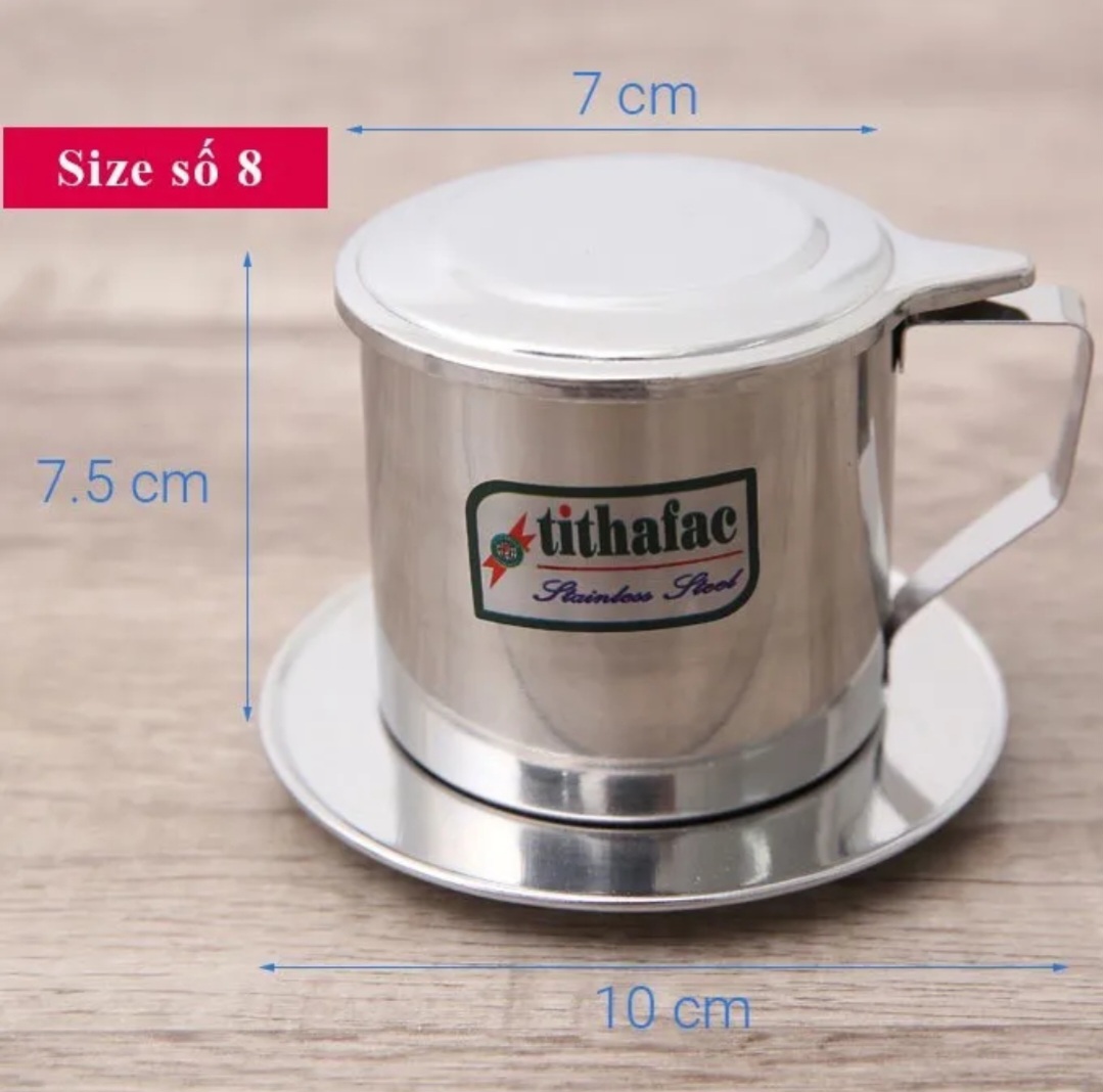 Phin cà phê inox tithafac