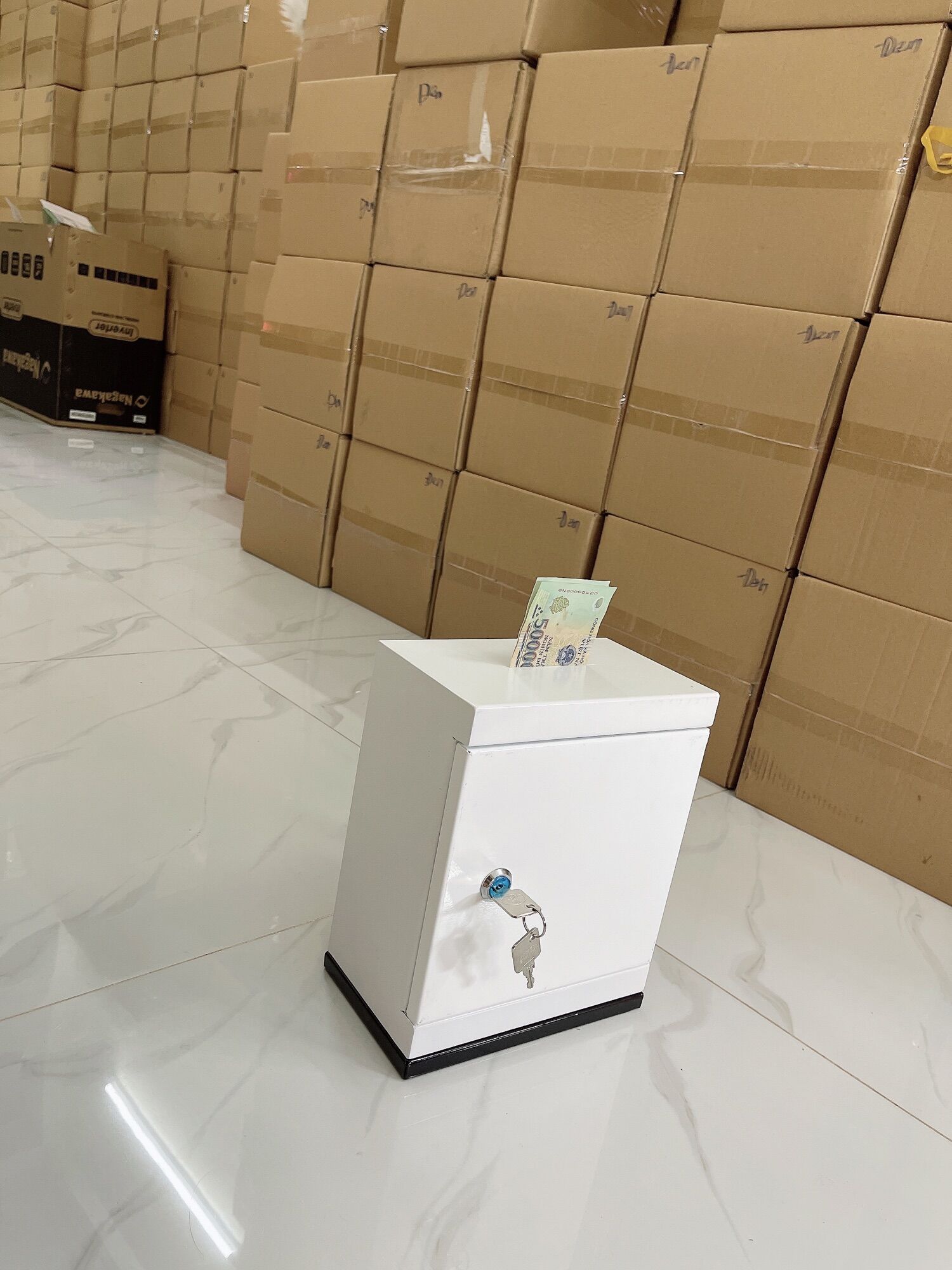 ống heo sắt mini tiết kiệm tiền 15*20