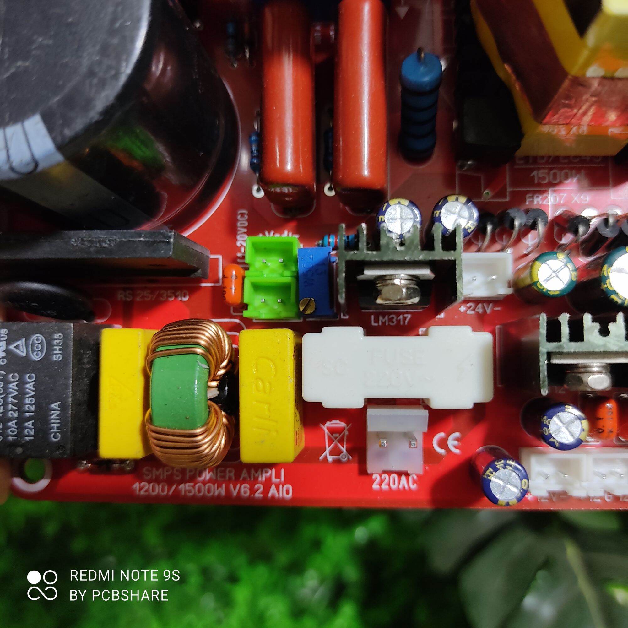 Nguồn xung AMPLY 1200W V6 (SG3525)